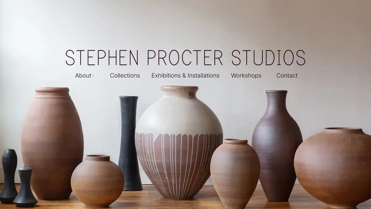 Stephen Procter website preview
